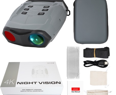 Ống nhòm nhìn đêm 2 mắt NV 600 (Night vision) quay phim, chụp hình